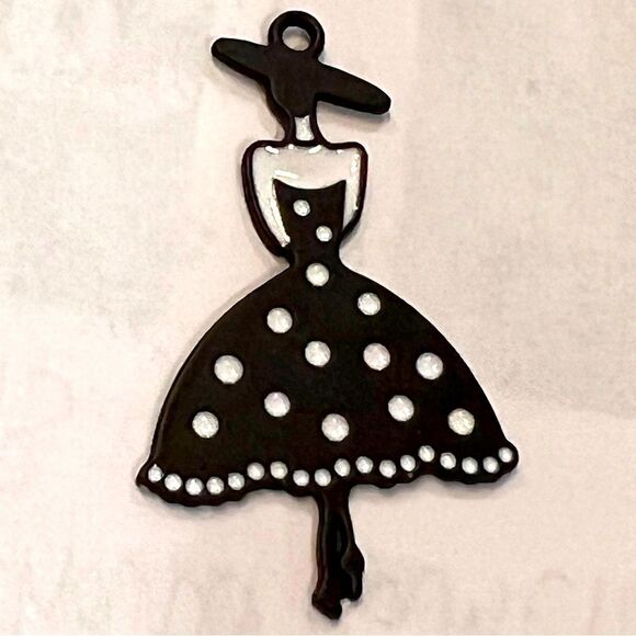 Elegant Dress Pendant multi Colors - Picture 1 of 1